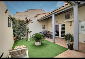 Patio sur garrigue